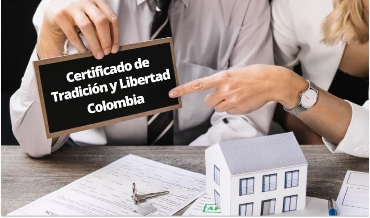 Certificado de tradición y libertad en Colombia